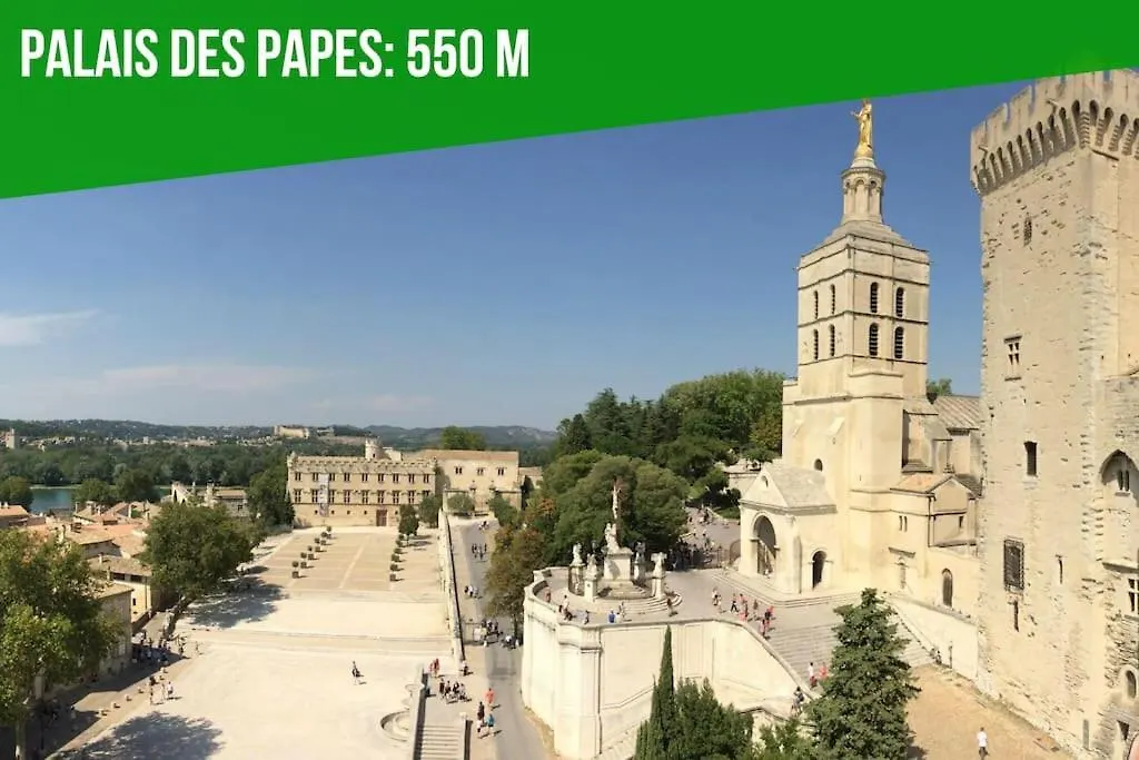Au Coeur D'Avignon - 2 Mins Du Palais - Terrasse Isolee Apartment 0*, Avignon France